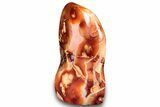 Bargain, Free-Standing, Polished Carnelian Agate - Madagascar #323082-1